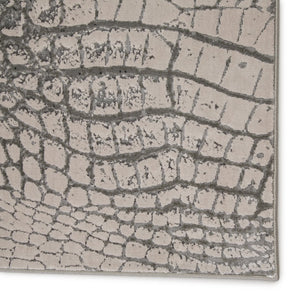 Jaipur Living Catalyst Canberra Cty09 Powerloomed Machinemade 65% Polyester 35% Polypropylene Animal Animal Indoor Rug Gray, Black 65% Polyester 35% Polypropylene Rug145434