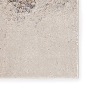 Jaipur Living Catalyst Cisco Cty11 Powerloomed Machinemade 65% Polyester 35% Polypropylene Abstract Abstract Indoor Rug Light Gray, Silver 65% Polyester 35% Polypropylene Rug148654