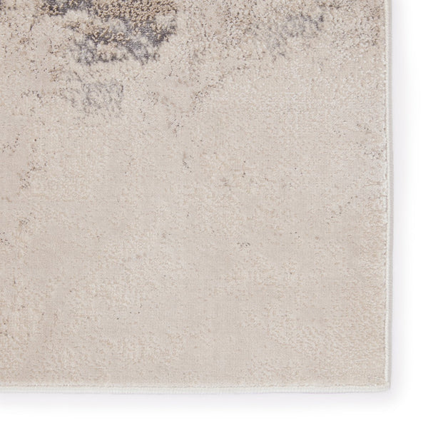 Jaipur Living Catalyst Cisco Cty11 Powerloomed Machinemade 65% Polyester 35% Polypropylene Abstract Abstract Indoor Rug Light Gray, Silver 65% Polyester 35% Polypropylene Rug148654