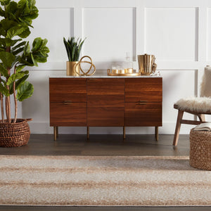 Jaipur Living Catalyst Axis Cty13 Powerloomed Machinemade 65% Polyester 35% Polypropylene Animal Animal Indoor Rug Tan, Gray 65% Polyester 35% Polypropylene Rug149784