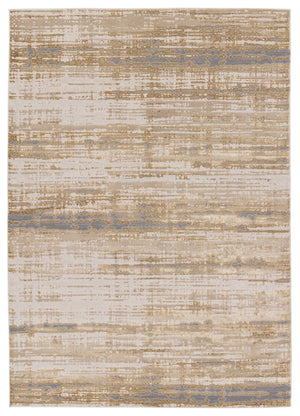 Jaipur Living Catalyst Conclave Modern Machine Made Indoor Rug Gold 9'6"x13'