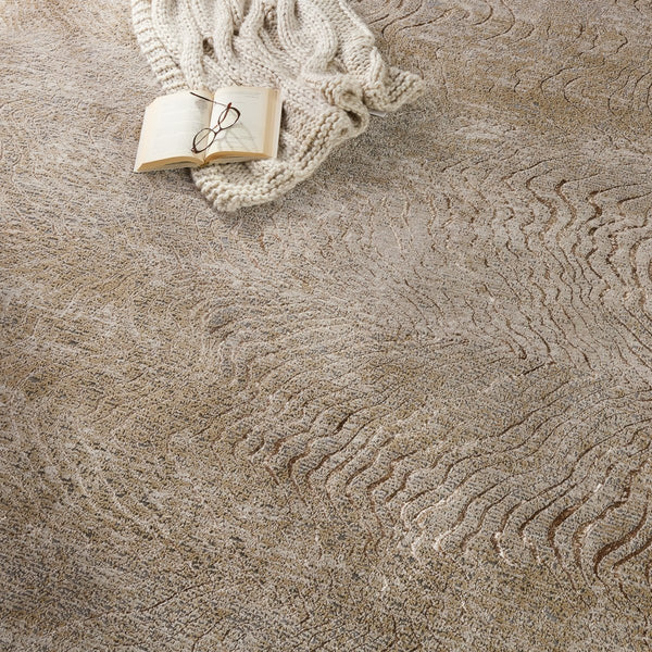 Jaipur Living Catalyst Dune Cty16 Powerloomed Machinemade 65% Polyester 35% Polypropylene Abstract Animal Indoor Rug Gray, Taupe 65% Polyester 35% Polypropylene Rug154903