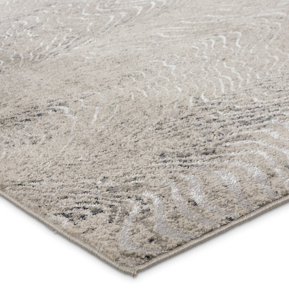 Jaipur Living Catalyst Dune Cty17 Powerloomed Machinemade 65% Polyester 35% Polypropylene Abstract Animal Indoor Rug Gray, Taupe 65% Polyester 35% Polypropylene Rug154909