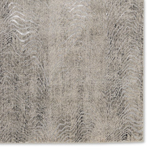 Jaipur Living Catalyst Dune Glam Contemporary Machine Made Indoor Rug Gray 9'6"x13'