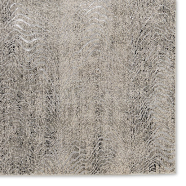 Jaipur Living Catalyst Dune Cty17 Powerloomed Machinemade 65% Polyester 35% Polypropylene Abstract Animal Indoor Rug Gray, Taupe 65% Polyester 35% Polypropylene Rug154909