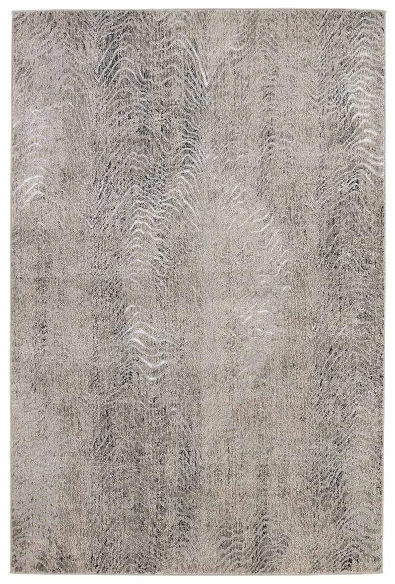 Jaipur Living Catalyst Dune Cty17 Powerloomed Machinemade 65% Polyester 35% Polypropylene Abstract Animal Indoor Rug Gray, Taupe 65% Polyester 35% Polypropylene Rug154909