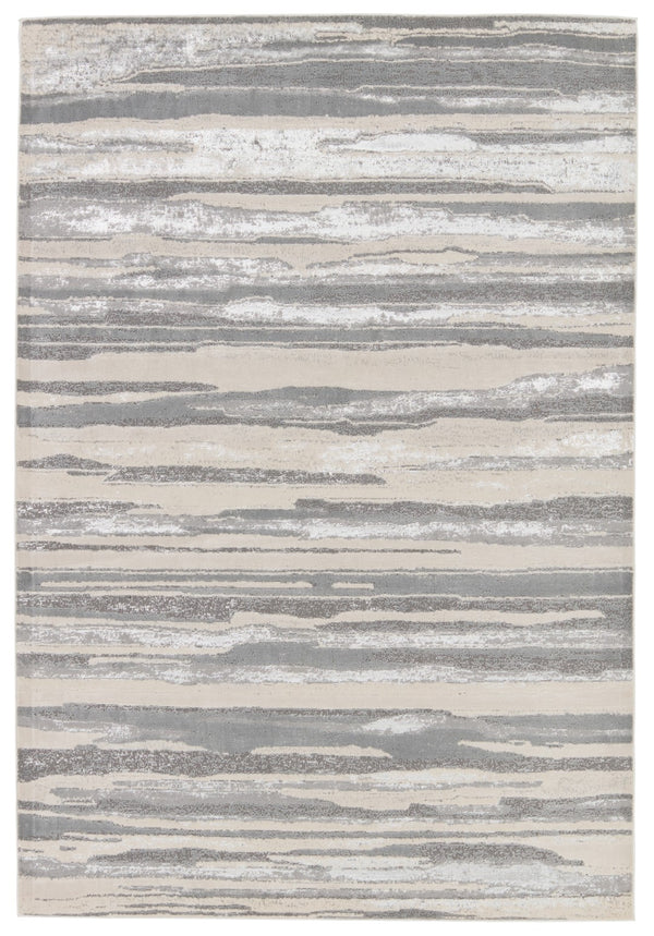 Jaipur Living Catalyst Eire Contemporary Machine Made Indoor Rug Gray 9'6"x13'