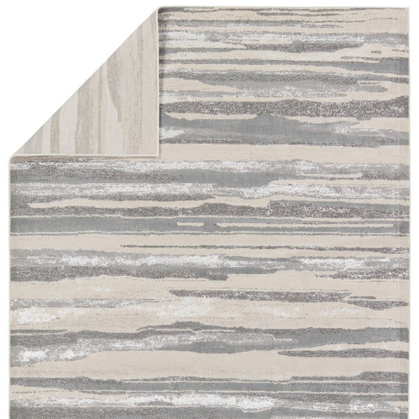 Jaipur Living Catalyst Eire Contemporary Machine Made Indoor Rug Gray 9'6"x13'