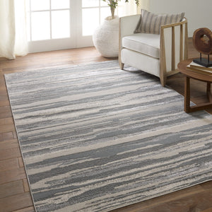 Jaipur Living Catalyst Eire Contemporary Machine Made Indoor Rug Gray 9'6"x13'