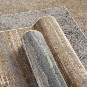 Jaipur Living Catalyst Eire Contemporary Machine Made Indoor Rug Gray 9'6"x13'