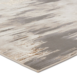 Jaipur Living Catalyst Ulysses Cty23 Powerloomed Machinemade 65% Polyester 35% Polypropylene Abstract Abstract Indoor Rug Taupe, Gray 65% Polyester 35% Polypropylene Rug155861