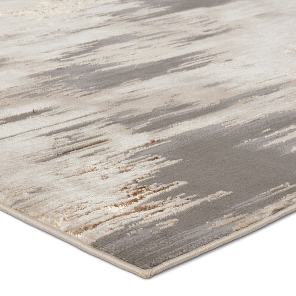 Jaipur Living Catalyst Ulysses Cty23 Powerloomed Machinemade 65% Polyester 35% Polypropylene Abstract Abstract Indoor Rug Taupe, Gray 65% Polyester 35% Polypropylene Rug155861