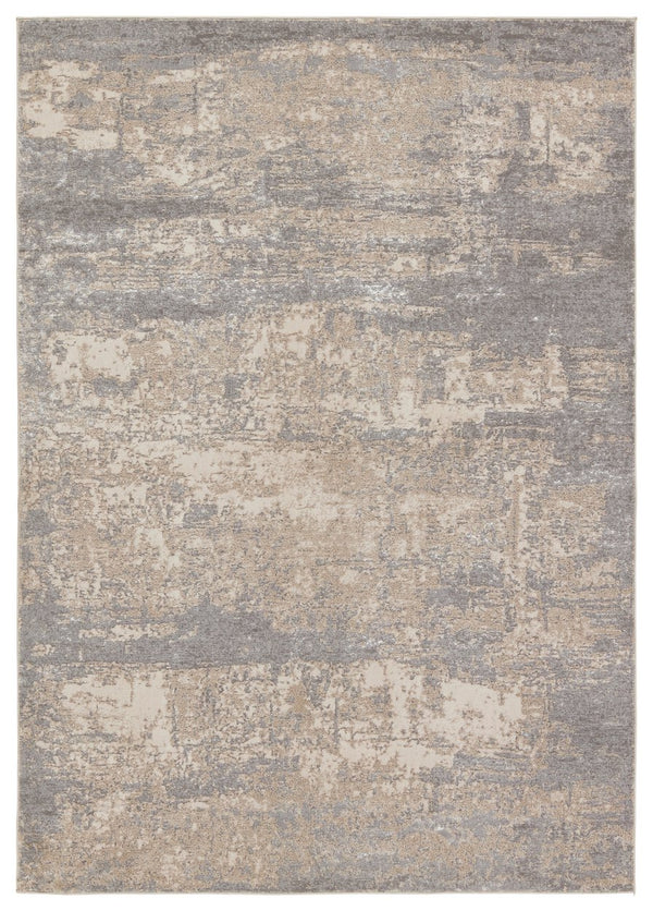 Jaipur Living Catalyst Sanford Cty25 Powerloomed Machinemade 65% Polyester 35% Polypropylene Abstract Abstract Indoor Rug Gray, Light Taupe 65% Polyester 35% Polypropylene Rug155873