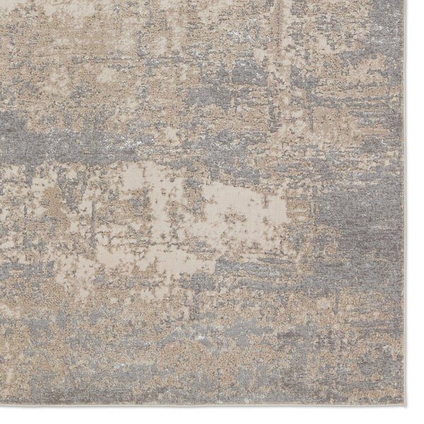 Jaipur Living Catalyst Sanford Cty25 Powerloomed Machinemade 65% Polyester 35% Polypropylene Abstract Abstract Indoor Rug Gray, Light Taupe 65% Polyester 35% Polypropylene Rug155873