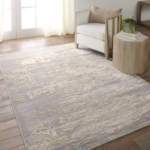 Jaipur Living Catalyst Sanford Cty25 Powerloomed Machinemade 65% Polyester 35% Polypropylene Abstract Abstract Indoor Rug Gray, Light Taupe 65% Polyester 35% Polypropylene Rug155873