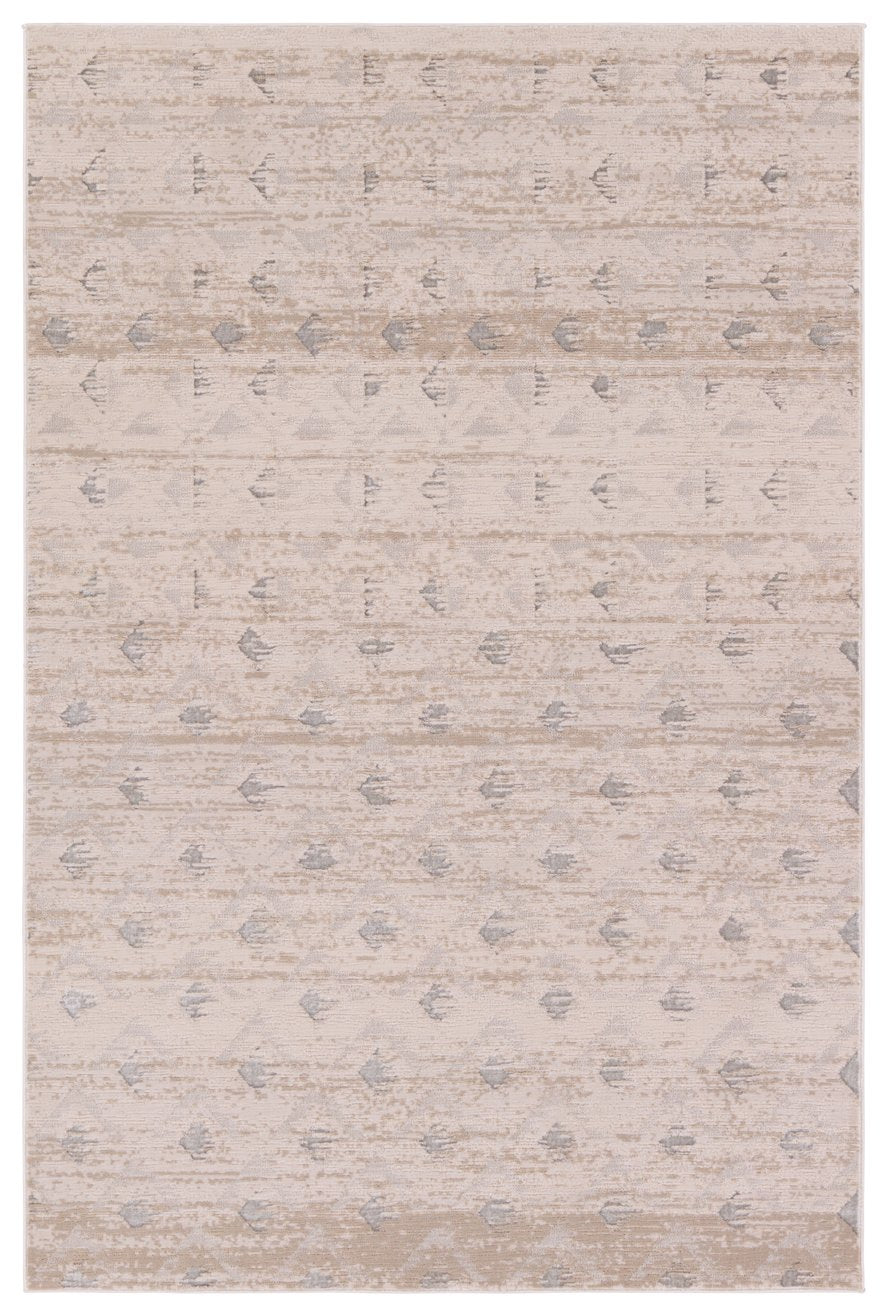 Jaipur Living Catalyst Carine Cty30 Powerloomed Machinemade 65% Polyester 35% Polypropylene Geometric Geometric Indoor Rug Tan, Bronze 65% Polyester 35% Polypropylene Rug158348