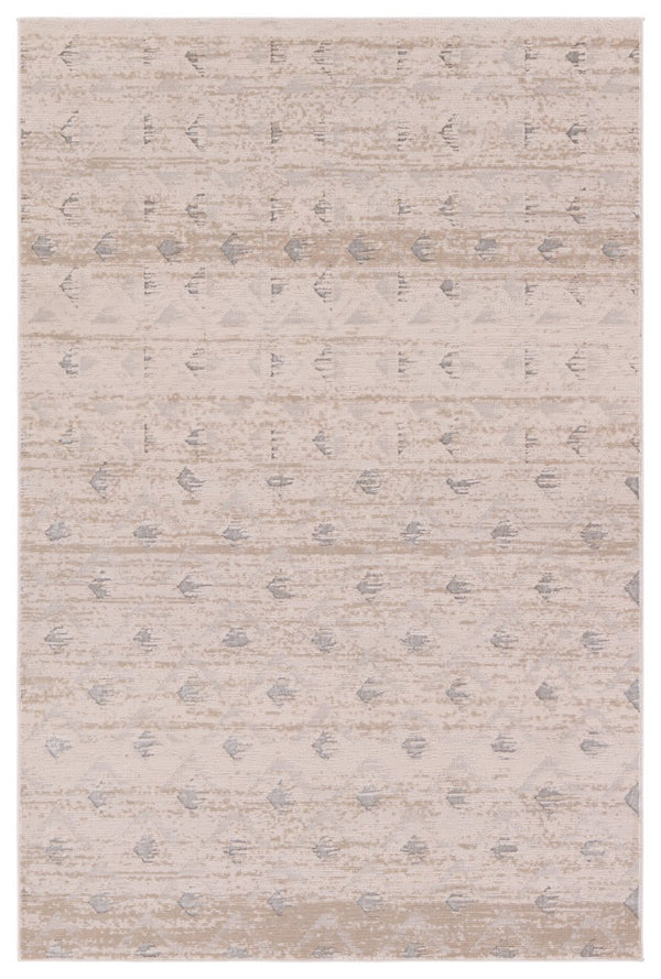 Jaipur Living Catalyst Carine Cty30 Powerloomed Machinemade 65% Polyester 35% Polypropylene Geometric Geometric Indoor Rug Tan, Bronze 65% Polyester 35% Polypropylene Rug158348