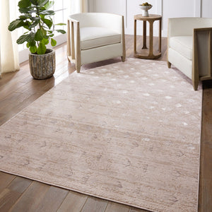 Jaipur Living Catalyst Carine Cty30 Powerloomed Machinemade 65% Polyester 35% Polypropylene Geometric Geometric Indoor Rug Tan, Bronze 65% Polyester 35% Polypropylene Rug158348