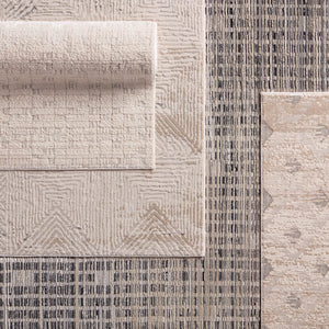 Jaipur Living Catalyst Carine Cty30 Powerloomed Machinemade 65% Polyester 35% Polypropylene Geometric Geometric Indoor Rug Tan, Bronze 65% Polyester 35% Polypropylene Rug158348