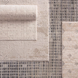 Jaipur Living Jaipur Living Taleen Distressed Grid Runner Rug Metallic Sheen for Hallways RUG158354