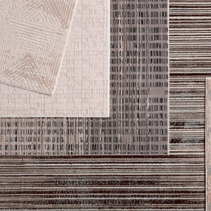 Jaipur Living Jaipur Living Taleen Distressed Grid Runner Rug Metallic Sheen for Hallways RUG158354