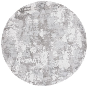 Safavieh Century 326 Power Loomed Contemporary Rug Grey / Ivory 6'-7" x 6'-7" Round