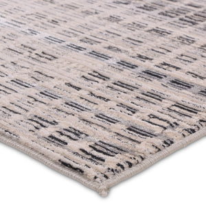 Jaipur Living Jaipur Living Siran Metallic Shimmer Striped Runner Rug for Hallways and Entryways RUG158360