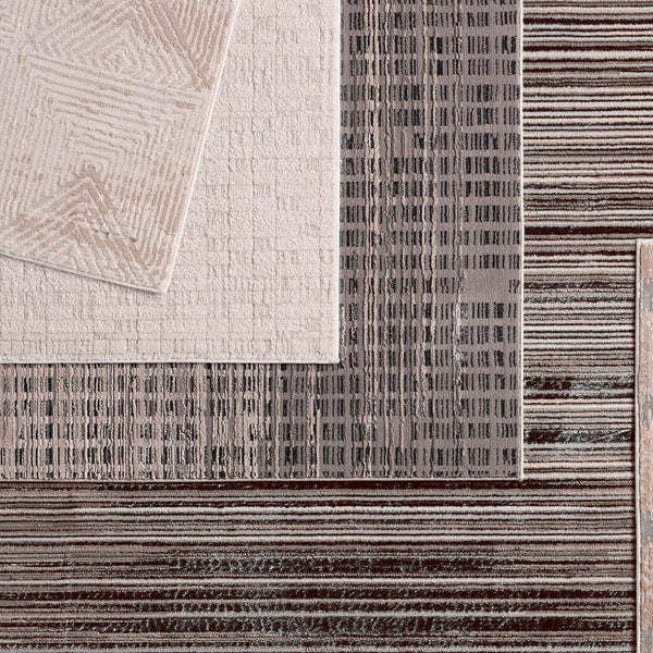 Jaipur Living Jaipur Living Siran Metallic Shimmer Striped Runner Rug for Hallways and Entryways RUG158360