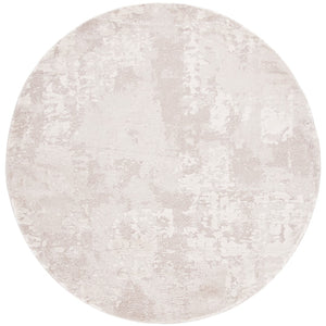Safavieh Century 339 Power Loomed Contemporary Rug Beige 6'-7" x 6'-7" Round