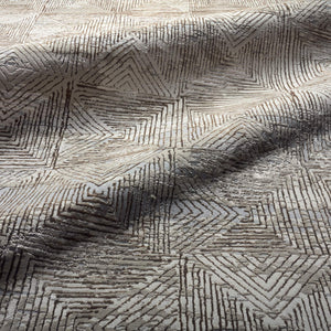 Jaipur Living Jaipur Living Eshe Geometric Diamond Rug Metallic Polyester Accent for Modern Rooms RSW104700