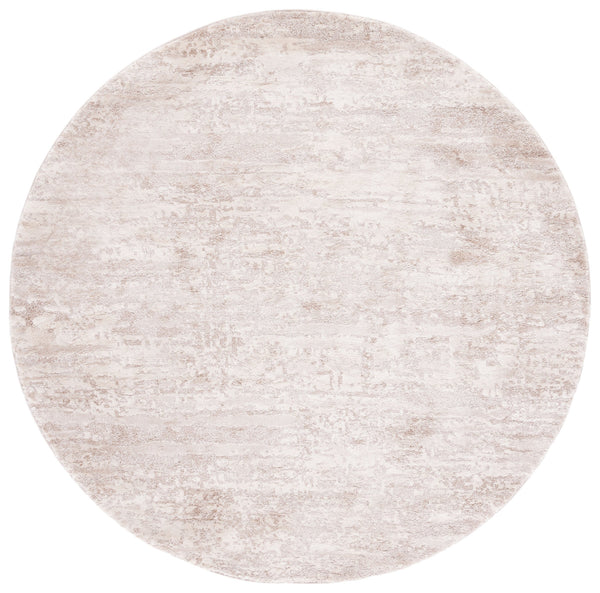 Safavieh Century Exquisite Turkish Area Rug - 10-foot Round, Abstract Design For Luxurious Living Spaces Ivory ,Beige Polypropylene Cty350b-10r