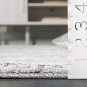 Safavieh Century Elegant Area Rug - Plush Comfort & Timeless Design For Modern Home Décor - Durable & Stylish Grey ,Dark Green Polypropylene Cty350y-7r