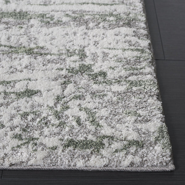 Safavieh Century Contemporary Area Rug - Modern Grey & Ivory Design For Stylish Home Decor And Comfort Grey ,Dark Green Polypropylene Cty350y-5