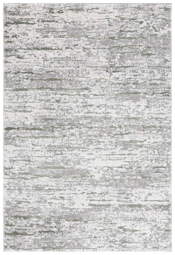 Safavieh Century Exquisite Turkish Area Rug - 10-foot Round, Abstract Design For Luxurious Living Spaces Grey ,Dark Green Polypropylene Cty350y-8