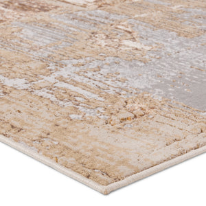 Jaipur Living Catalyst Flight CTY35 Machine Made Powerloomed Indoor Rug Gray 3'3" x 12' RNR