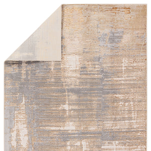 Jaipur Living Catalyst Flight CTY35 Machine Made Powerloomed Indoor Rug Gray 3'3" x 12' RNR