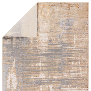 Jaipur Living Jaipur Living Flight Metallic Abstract Polyester Accent Rug for Transitional Interiors RSW104699
