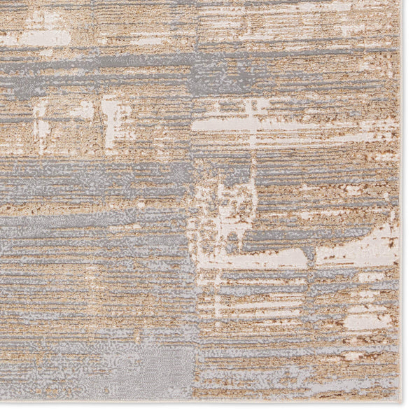 Jaipur Living Jaipur Living Flight Metallic Abstract Polyester Accent Rug for Transitional Interiors RSW104699