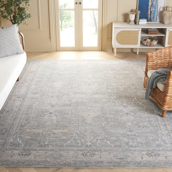 Safavieh Culture 1524a Elegant Grey Area Rug - Soft Polyester Blend For Cozy Living Spaces And Style Dark Grey 90% Polyester,10% Polypropylene Cul1524a-8