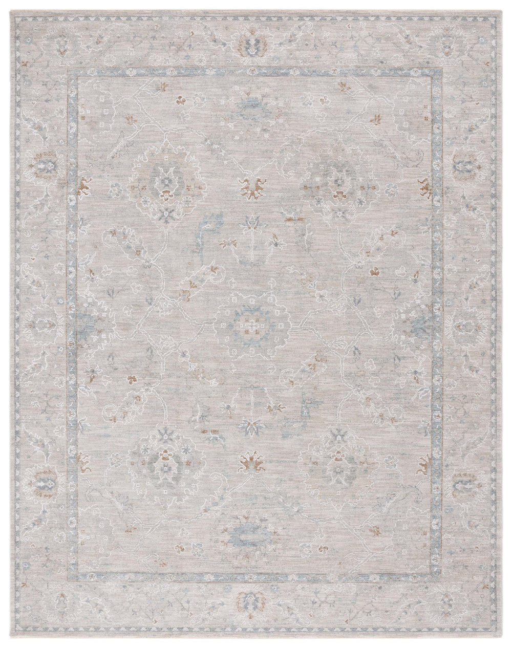 Safavieh Culture Luxurious Area Rug In Soft Grey – Perfect For Living Rooms, Bedrooms & Modern Decor Light Grey 90% Polyester,10% Polypropylene Cul1525a-5