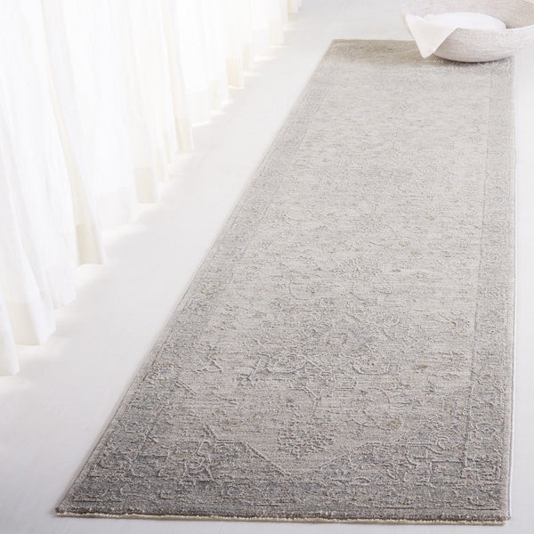 Safavieh Culture 1526a Luxurious Light Grey Area Rug For Modern Decor, Soft Polyester Blend, Stylish Comfort Light Grey 90% Polyester,10% Polypropylene Cul1526a-5