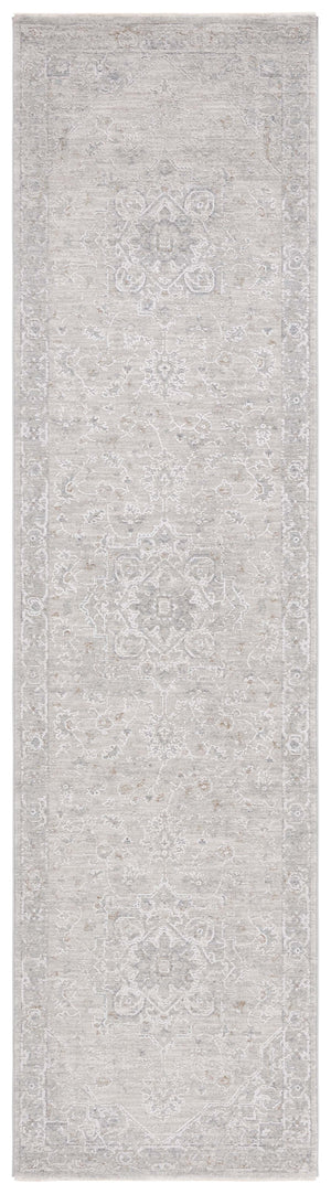 Safavieh Culture 1526a Luxurious Light Grey Area Rug For Modern Decor, Soft Polyester Blend, Stylish Comfort Light Grey 90% Polyester,10% Polypropylene Cul1526a-5