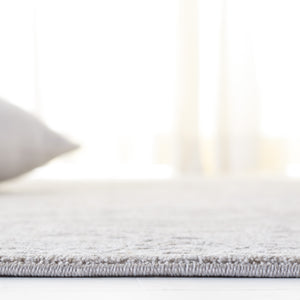 Safavieh Culture 1526a Luxurious Light Grey Area Rug For Modern Decor, Soft Polyester Blend, Stylish Comfort Light Grey 90% Polyester,10% Polypropylene Cul1526a-5