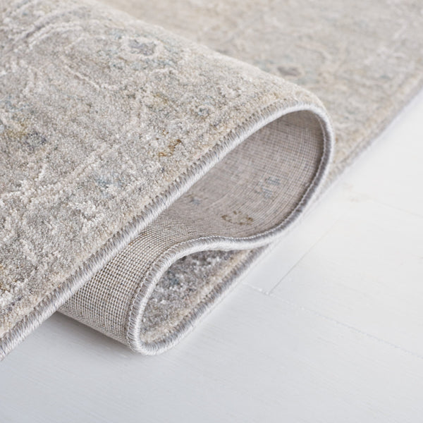 Safavieh Culture 1526a Luxurious Light Grey Area Rug For Modern Decor, Soft Polyester Blend, Stylish Comfort Light Grey 90% Polyester,10% Polypropylene Cul1526a-5