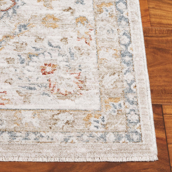 Safavieh Culture Traditional Area Rug – Exquisite Power-loomed Design In Elegant Grey, Blue & Rust Hues Grey ,Blue Rust 90% Polyester,10% Polypropylene Cul1527f-10