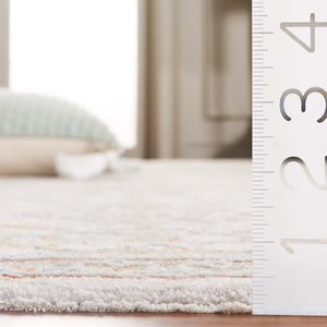 Safavieh Culture Timeless Elegance Area Rug - Luxurious Power-loomed Design With Exquisite Floral Patterns Ivory ,Rust 90% Polyester,10% Polypropylene Cul1528a-10