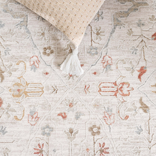 Safavieh Culture Elegant Traditional Area Rug - Luxurious Power-loomed Design For Timeless Home Decor Ivory ,Blue Rust 90% Polyester,10% Polypropylene Cul1529a-9