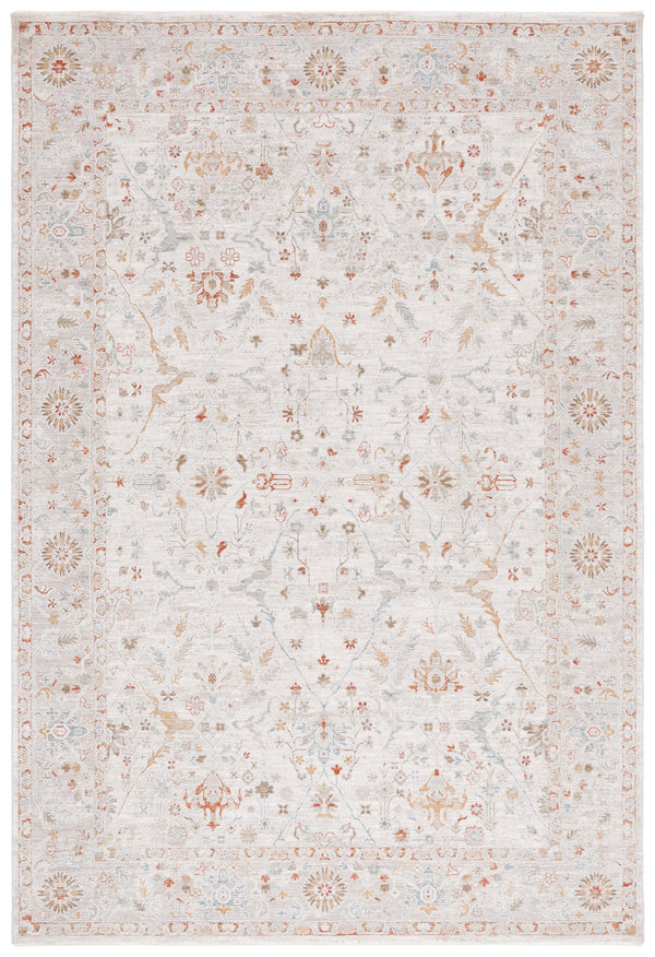 Safavieh Culture Elegant Traditional Area Rug - Luxurious Power-loomed Design For Timeless Home Decor Ivory ,Blue Rust 90% Polyester,10% Polypropylene Cul1529a-9