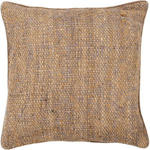 Chandra Rugs Handmade Contemporary Pillows - Luxurious Silk-textured Fabric & Cozy Polyester Fill For Elegance Purple,Natural Silk Textured Fabric Cus28018-18
