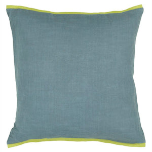 Chandra Rugs Handmade Contemporary Pillows - Elegant Cotton Design With Plush Polyester Fill For Stylish Comfort Blue,Green Cotton Cus28022-18